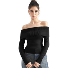 Load image into Gallery viewer, Long Sleeve Ribbed Knit Pullover Sweater, Small, 23G-200T005