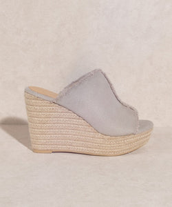 KKE Originals OASIS SOCIETY Bliss - Distressed Linen Wedge