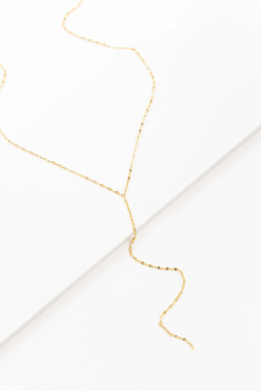 Lovoda Chain Lariat Necklace