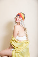 Load image into Gallery viewer, Wide Band Tie Dye Headwrap