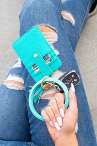 Aili's Corner Key Ring Wallet Bracelets