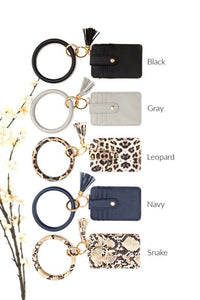 Aili's Corner Key Ring Wallet Bracelets