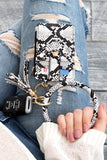 Aili's Corner Key Ring Wallet Bracelet ID Zip Up