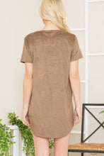 Load image into Gallery viewer, Orange Farm Clothing Micro Sued Tunic Dress