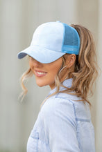 Load image into Gallery viewer, Aili&#39;s Corner Camo Messy Bun Cap