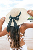 Aili's Corner Bow Accent Peasant Sun Hat