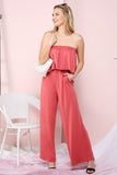 Ninexis FLARE TUBE TOP WITH TWO FER LOOK JUMPSUIT