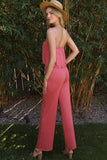 Ninexis FLARE TUBE TOP WITH TWO FER LOOK JUMPSUIT