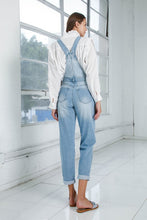 Load image into Gallery viewer, Pocket Detail Denim Overall Jumpsuit