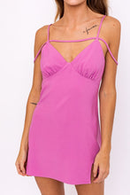 Load image into Gallery viewer, LE LIS STRAP DETAIL MINI DRESS