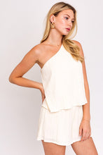 Load image into Gallery viewer, Gilli SLEEVELESS ONE SHOULDER LAYERED TOP ROMPER