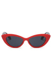 Women Round Retro Cat Eye Fashion Sunglasses