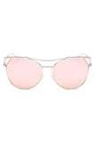 Women Round Cat Eye Fashion Sunglasses