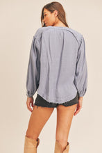 Load image into Gallery viewer, Lush Clothing Distressed Button Down Top