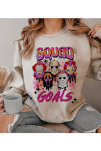 Load image into Gallery viewer, HALLOWEEN SQUAD GOALS FLEECE SWEATSHIRT