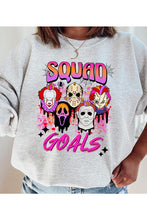 Load image into Gallery viewer, HALLOWEEN SQUAD GOALS FLEECE SWEATSHIRT