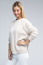 Load image into Gallery viewer, ZENANA Raglan Chenille Sweater