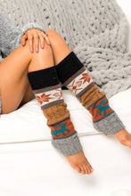 Load image into Gallery viewer, Nordic Snowflake Leg Warmers