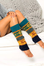 Load image into Gallery viewer, Nordic Snowflake Leg Warmers