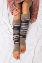 Load image into Gallery viewer, Short Fairisle Legwarmer