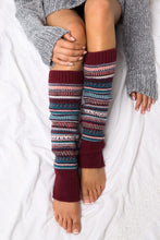 Load image into Gallery viewer, Short Fairisle Legwarmer