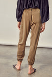 Mustard Seed SATIN PANTS WITH BELT