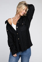 Load image into Gallery viewer, Nuvi Apparel Button Front Knit Shacket