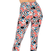 Load image into Gallery viewer, PINK BLOSSOM DIAMOND GEO LEGGINGS 15J-L102