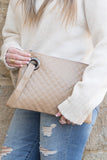 Aili's Corner Quilted Wristlet Clutch