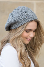 Load image into Gallery viewer, Aili&#39;s Corner Knit Slouchy Beret