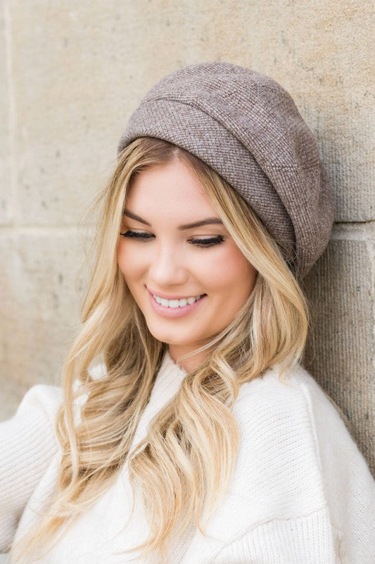 Aili's Corner Fold Over Beret