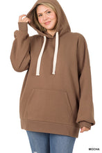 Load image into Gallery viewer, ZENANA PLUS OVERSIZED HOODIE LONGLINE SWEATSHIRT