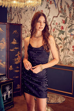 Load image into Gallery viewer, Do + Be Collection DRAPE FRONT SIDE RUCHED DRESS