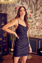 Load image into Gallery viewer, Do + Be Collection DRAPE FRONT SIDE RUCHED DRESS