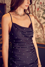 Load image into Gallery viewer, Do + Be Collection DRAPE FRONT SIDE RUCHED DRESS