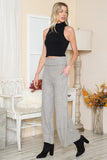 Orange Farm Clothing Rib Brush Wide Leg Pants with Pockets