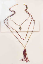 Load image into Gallery viewer, Lovoda Angelia Layered Bead Necklace