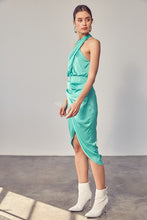 Load image into Gallery viewer, Do + Be Collection WRAP CROSS NECK DRESS