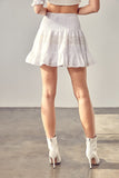 Do + Be Collection LACE TRIM DETAIL SKIRT