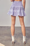 Do + Be Collection LACE TRIM DETAIL SKIRT