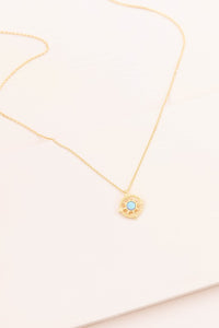 Lovoda Pixum Compass Stone Necklace