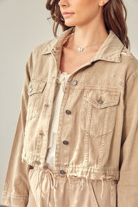 Mustard Seed COLOR DENIM JACKET