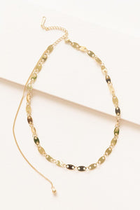 Lovoda Oval Chain Necklace