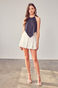 Do + Be Collection OPEN BACK TIE BOW TOP