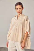 Load image into Gallery viewer, Mustard Seed STRIPED BUTTON UP SHIRT