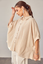 Load image into Gallery viewer, Mustard Seed STRIPED BUTTON UP SHIRT