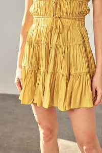 Mustard Seed TIERED RUFFLE MINI SKORT
