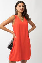 Load image into Gallery viewer, Gilli SLEEVELESS V-NECK DRESS