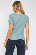 Load image into Gallery viewer, Gilli SHORT SLEEVE ASYMMETRICAL TOP