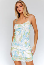 Load image into Gallery viewer, LE LIS COWL NECK CAMI MINI DRESS